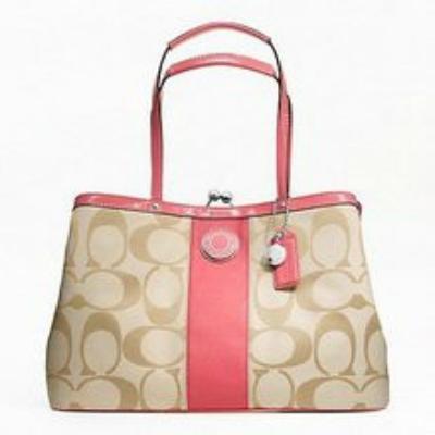 discount coach handbag-19190 Watermelon red 